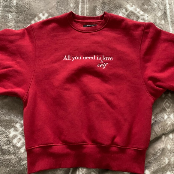 Brunette the label all you need is self love XS/S - Picture 2 of 4